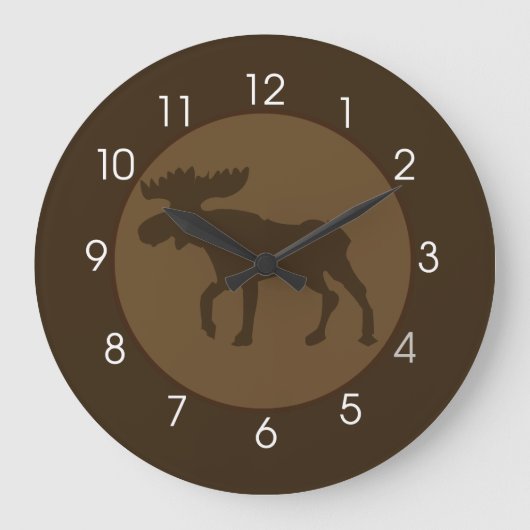 Grande Horloge Ronde Moose clock (Recto)