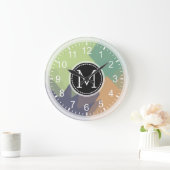 Grande Horloge Ronde Mosaic Monogram (Maison)