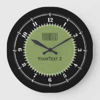 Moss Green Background Solid Color Personalize this