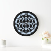 Grande Horloge Ronde Motif Alice Dodo Thimble (Maison)