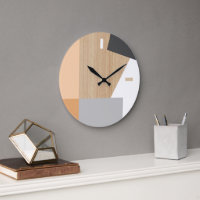 Motif d'art moderne à rayures sur faux grain de bo