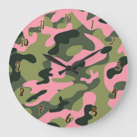 Motif de camouflage de l'armée verte rose pays
