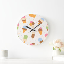 Motif de crème glacée, cône de crème glacée, Popsi