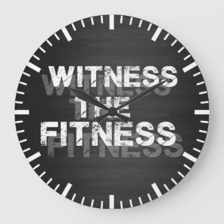 Grande Horloge Ronde Motivation gym