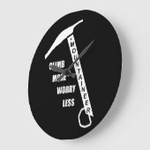 Grande Horloge Ronde Motivational escalade escalade en disant (Angle)