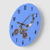 Grande Horloge Ronde moto cross (Angle)