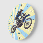 Grande Horloge Ronde Motocross (Angle)