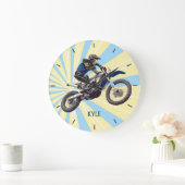 Grande Horloge Ronde Motocross (Maison)