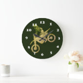 Grande Horloge Ronde Motocross (Maison)