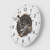 Grande Horloge Ronde Motocross cascade (Angle)