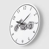 Grande Horloge Ronde Motorcycle (Angle)