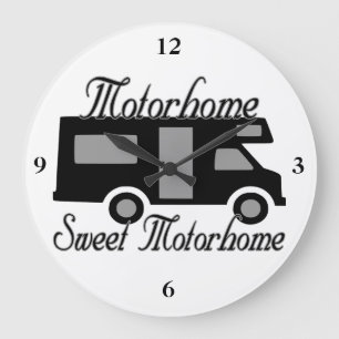 Grande Horloge Ronde Motorhome Motorhome doux rv