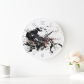 Grande Horloge Ronde Motox Racer (Maison)