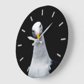 Grande Horloge Ronde Mouette (Angle)