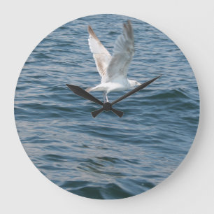 Grande Horloge Ronde Mouette enlevée