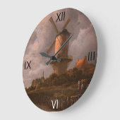 Grande Horloge Ronde Moulin à vin à Wijk bij Duurstede : (Angle)