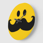 Grande Horloge Ronde Moustache (Angle)