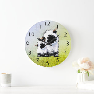 Grande Horloge Ronde Mouton Valais Blacknose