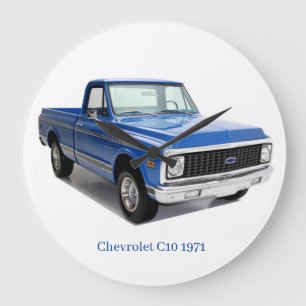 Grande Horloge Ronde Mur acrylique