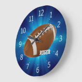 Grande Horloge Ronde Mur Clock (Angle)