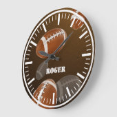 Grande Horloge Ronde Mur Clock (Angle)