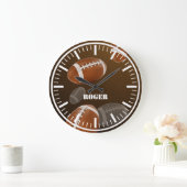 Grande Horloge Ronde Mur Clock (Maison)