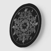 Grande Horloge Ronde Mur Clock (Angle)
