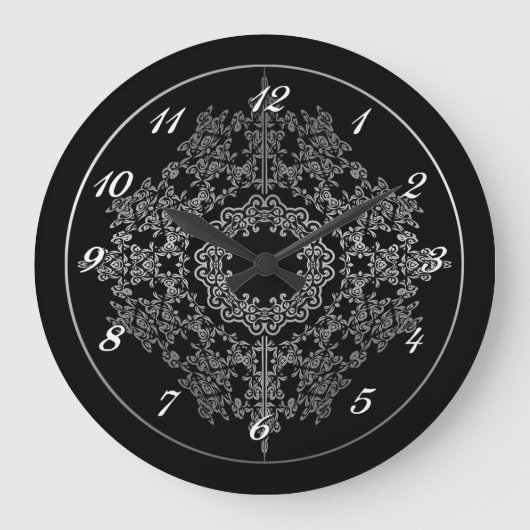 Grande Horloge Ronde Mur Clock (Recto)