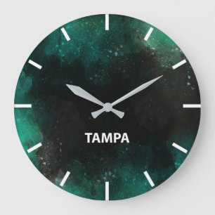 Grande Horloge Ronde Mur de Tampa Time