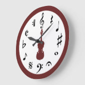 Grande Horloge Ronde Music clock (Angle)