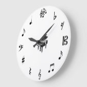 Grande Horloge Ronde Music clock (Angle)