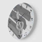 Grande Horloge Ronde Music clock (Angle)