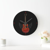 Grande Horloge Ronde Music is Heaven Large Wall Clock (Maison)
