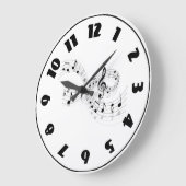 Grande Horloge Ronde Musical notes (Angle)