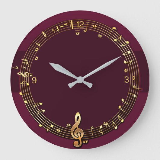 Grande Horloge Ronde Musique (Recto)