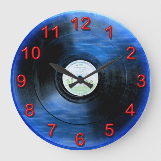 Grande Horloge Ronde Musique record de lp de cru (Recto)