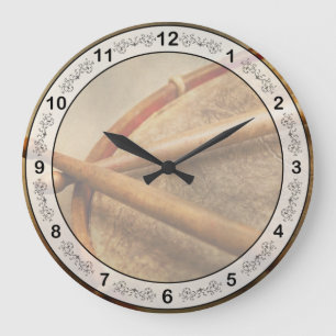 Grande Horloge Ronde Musique - Tambour - Cadence