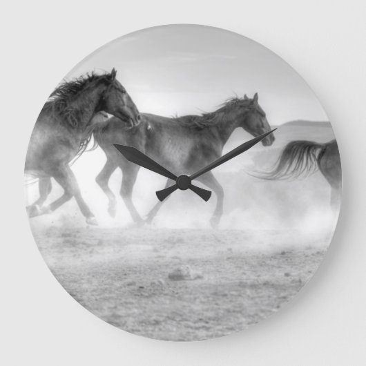 Grande Horloge Ronde Mustang Run (Recto)