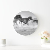 Grande Horloge Ronde Mustang Run (Maison)