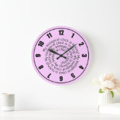 Grande Horloge Ronde My Biological Clock is Ticking Clock (Maison)