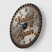 Grande Horloge Ronde Nailed It Again Saw Blade (Angle)
