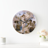 Grande Horloge Ronde Naissance de Vénus de William-Adolphe Bouguereau (Maison)