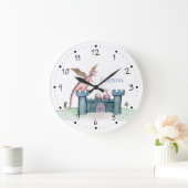 Grande Horloge Ronde Naissance d'un petit dragon (Maison)