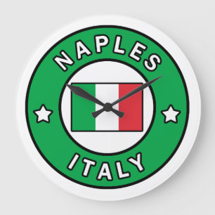 Grande Horloge Ronde Naples Italie