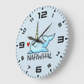 Grande Horloge Ronde Narwhal (Angle)