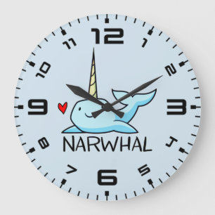 Grande Horloge Ronde Narwhal