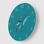 Grande Horloge Ronde Narwhals (Angle)