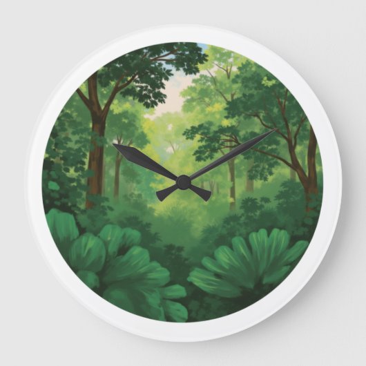 Grande Horloge Ronde naturt clock (Recto)