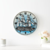 Grande Horloge Ronde navire (Maison)