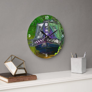 GRANDE HORLOGE RONDE NAVIRES